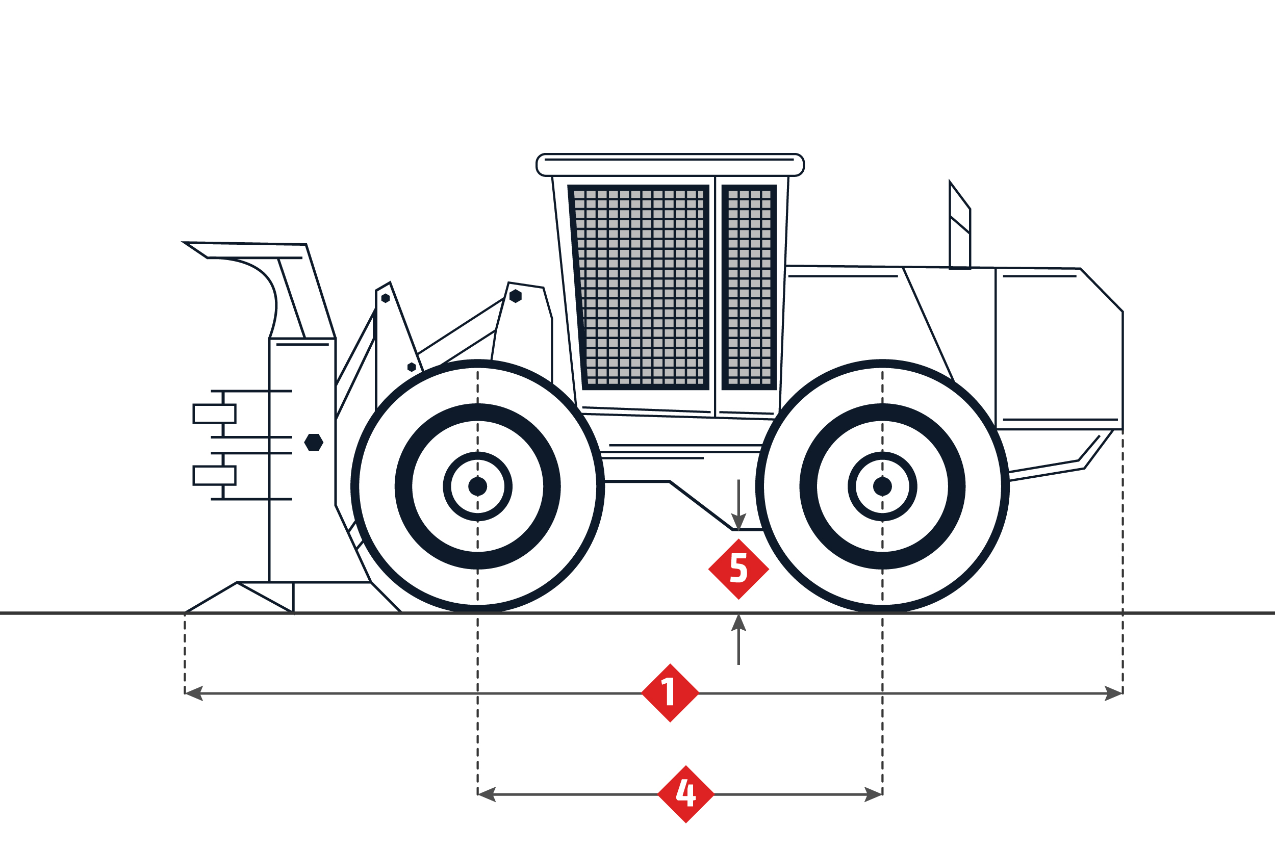 Технические характеристики John Deere 843J. Валочно-Пакетирующая машина.